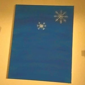 Snowflake art